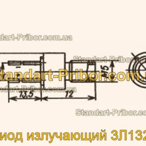 3Л132А диод излучающий  - фотография 1.