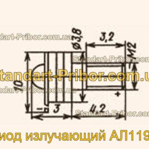 АЛ119А диод излучающий  - фотография 1.