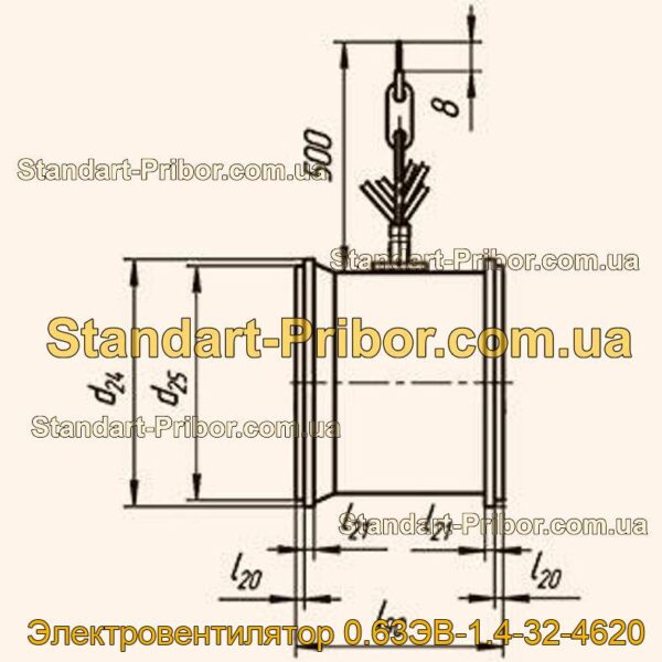 0.63ЭВ-1.4-32-4620 электровентилятор  - фотография 1.