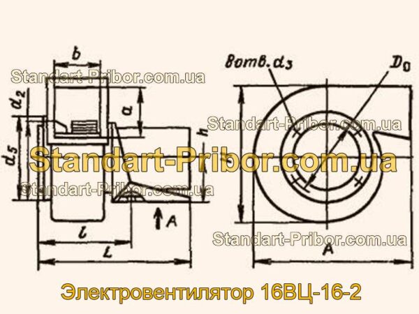 16ВЦ-16-2 электровентилятор  - фотография 1.