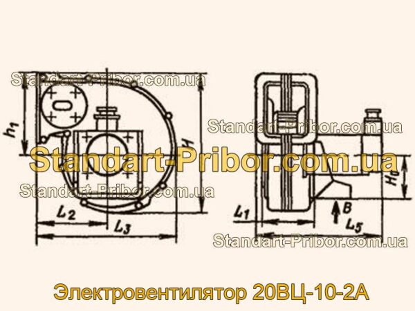 20ВЦ-10-2А электровентилятор  - фотография 1.