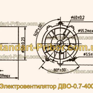 ДВО-0.7-400 электровентилятор  - фотография 1.