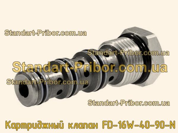 Картриджный клапан FD-16W-40-90-N. фотография 1.