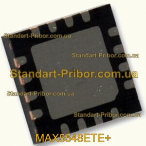 MAX5548ETE+ микросхема  - фотография 1.