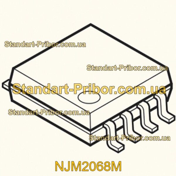 NJM2068M микросхема  - фотография 1.