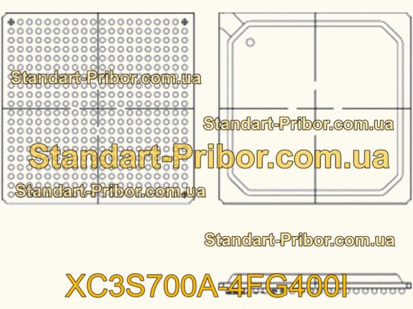 XC5VLX30-2FF324I микросхема  - фотография 1.