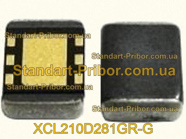 XCL210D281GR-G микросхема  - фотография 1.