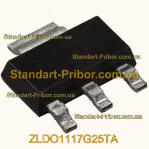 ZLDO1117G25TA микросхема  - фотография 1.