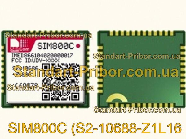 SIM800C (S2-10688-Z1L16 модуль  - фотография 1.