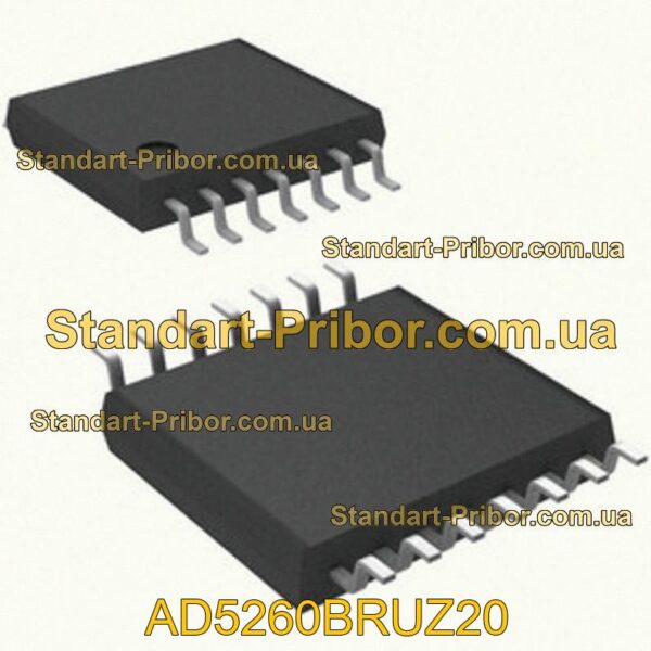 AD5260BRUZ20 потенциометр  - фотография 1.