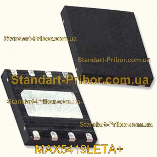MAX5419LETA+ потенциометр  - фотография 1.