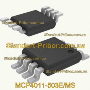 MCP4011-503E/MS потенциометр  - фотография 1.