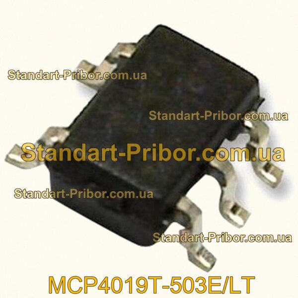 MCP4019T-503E/LT потенциометр  - фотография 1.