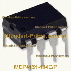 MCP4151-104E/P потенциометр  - фотография 1.