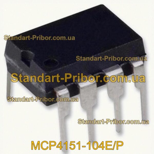 MCP4151-104E/P потенциометр  - фотография 1.