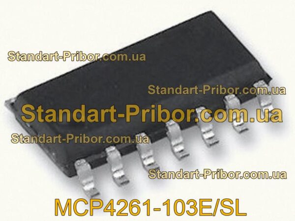 MCP4261-103E/SL потенциометр  - фотография 1.