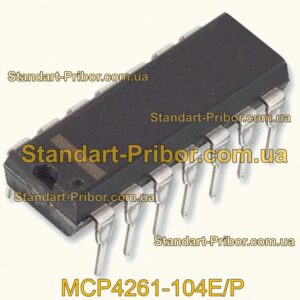 MCP4261-104E/P потенциометр  - фотография 1.