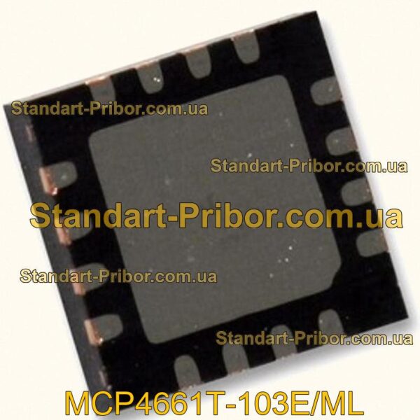 MCP4661T-103E/ML потенциометр  - фотография 1.