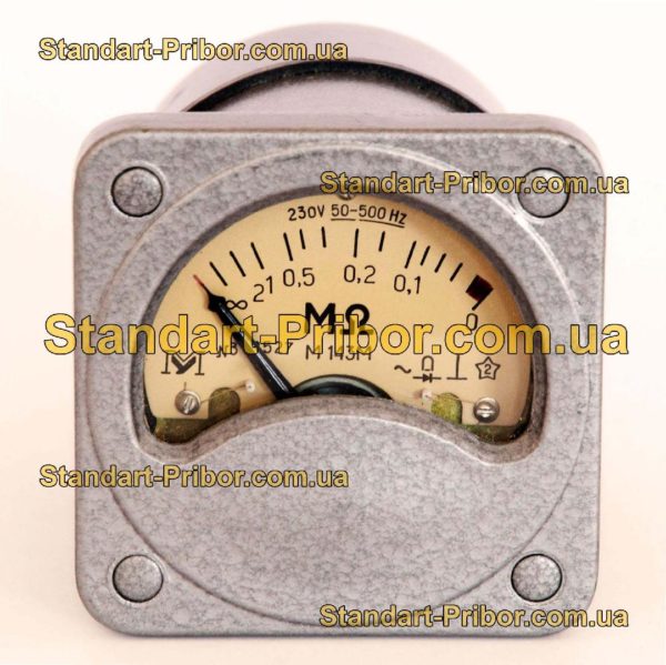 М143 мегаомметр, индикатор - фотография 1