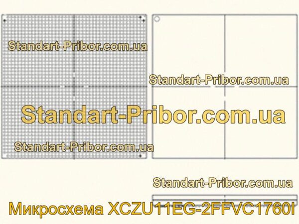 XCZU11EG-2FFVC1760I микросхема  - фотография 1.