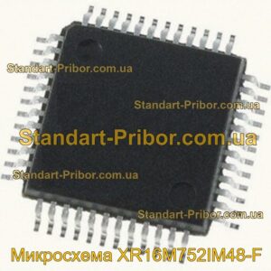 XR16M752IM48-F микросхема  - фотография 1.