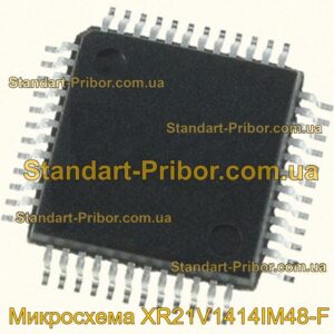 XR21V1414IM48-F микросхема  - фотография 1.