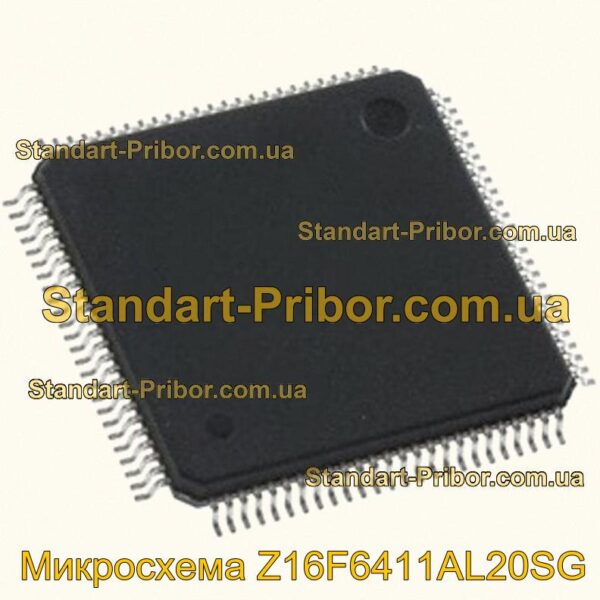 Z16F6411AL20SG микросхема  - фотография 1.