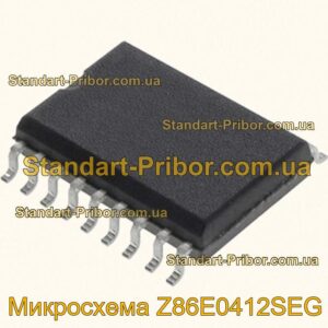Z86E0412SEG микросхема  - фотография 1.