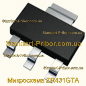 ZR431GTA микросхема  - фотография 1.