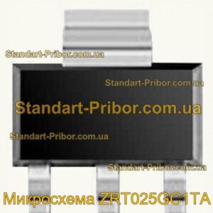ZRT025GC1TA микросхема  - фотография 1.