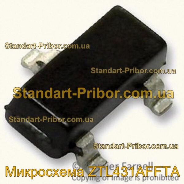 ZTL431AFFTA микросхема  - фотография 1.