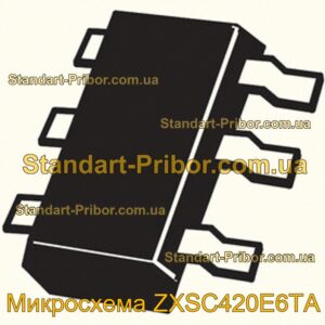 ZXSC420E6TA микросхема  - фотография 1.