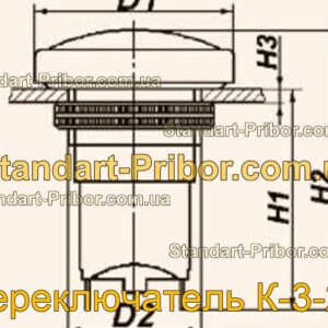 К-3-2П переключатель  - фотография 1.