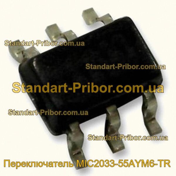 MIC2033-55AYM6-TR переключатель  - фотография 1.