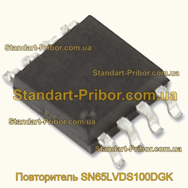 SN65LVDS100DGK повторитель  - фотография 1.
